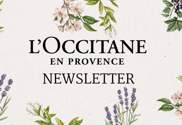Newsletter Anmeldung L'OCCITANE