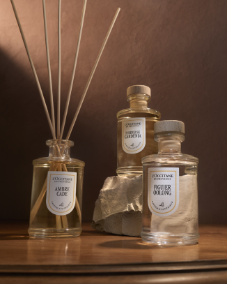 Parfums d'interieur - parfums pour la maison - diffuseur d'ambiance - L'Occitane