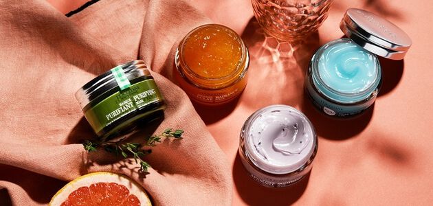 gommage et masque visage 