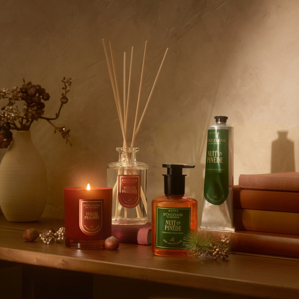 Nos &eacute;ditions limit&eacute;es festives 2026 L'Occitane