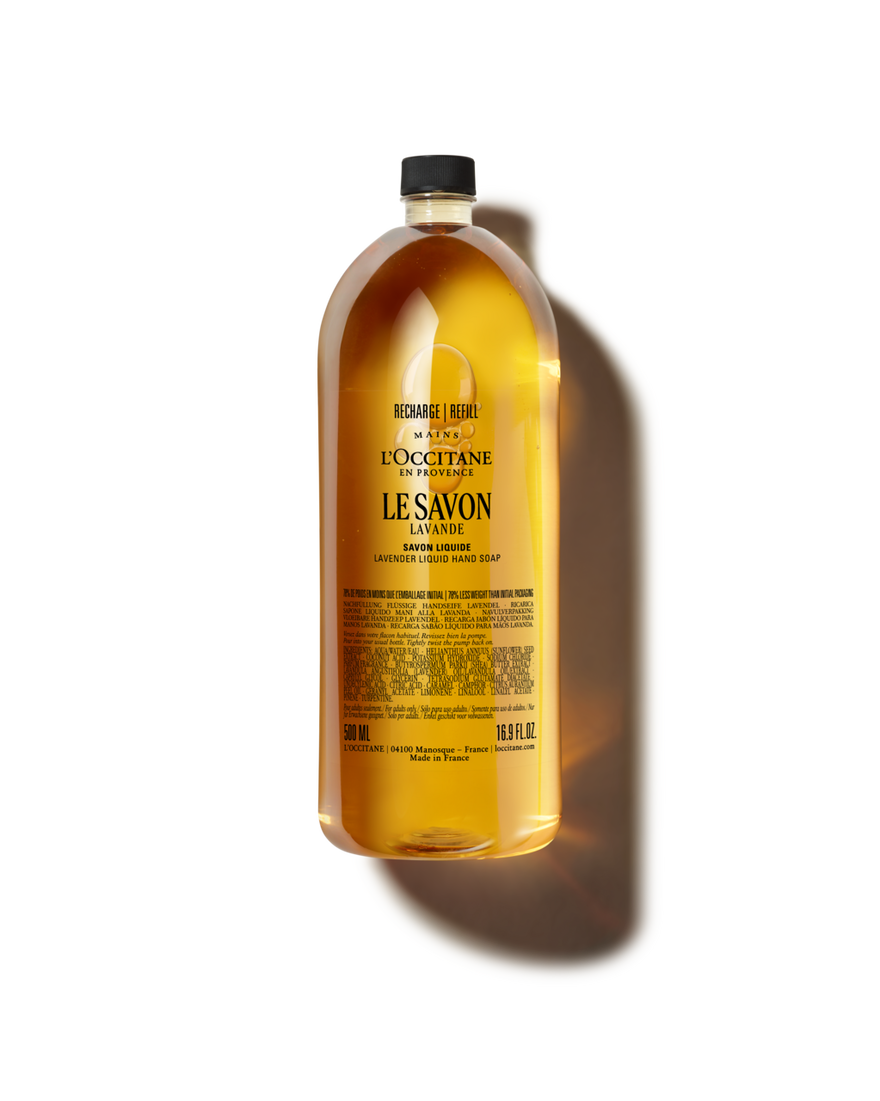 Nachf&uuml;llpackung Fl&uuml;ssigseife f&uuml;r H&auml;nde & K&ouml;rper Lavendel 500 ml | L&rsquo;Occitane en Provence