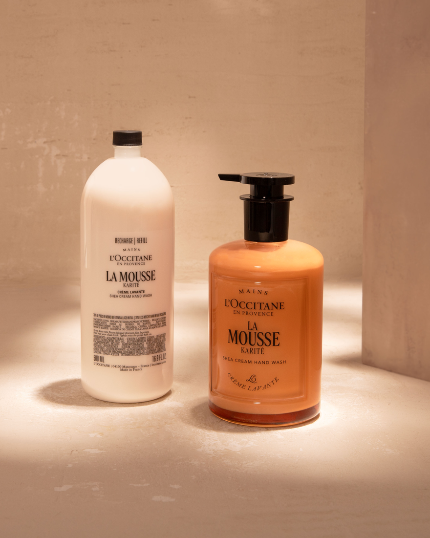Affichage de l&rsquo;image 8/8 du produit Mousse Cr&egrave;me Lavante Mains & Corps Karit&eacute;, , RECT
