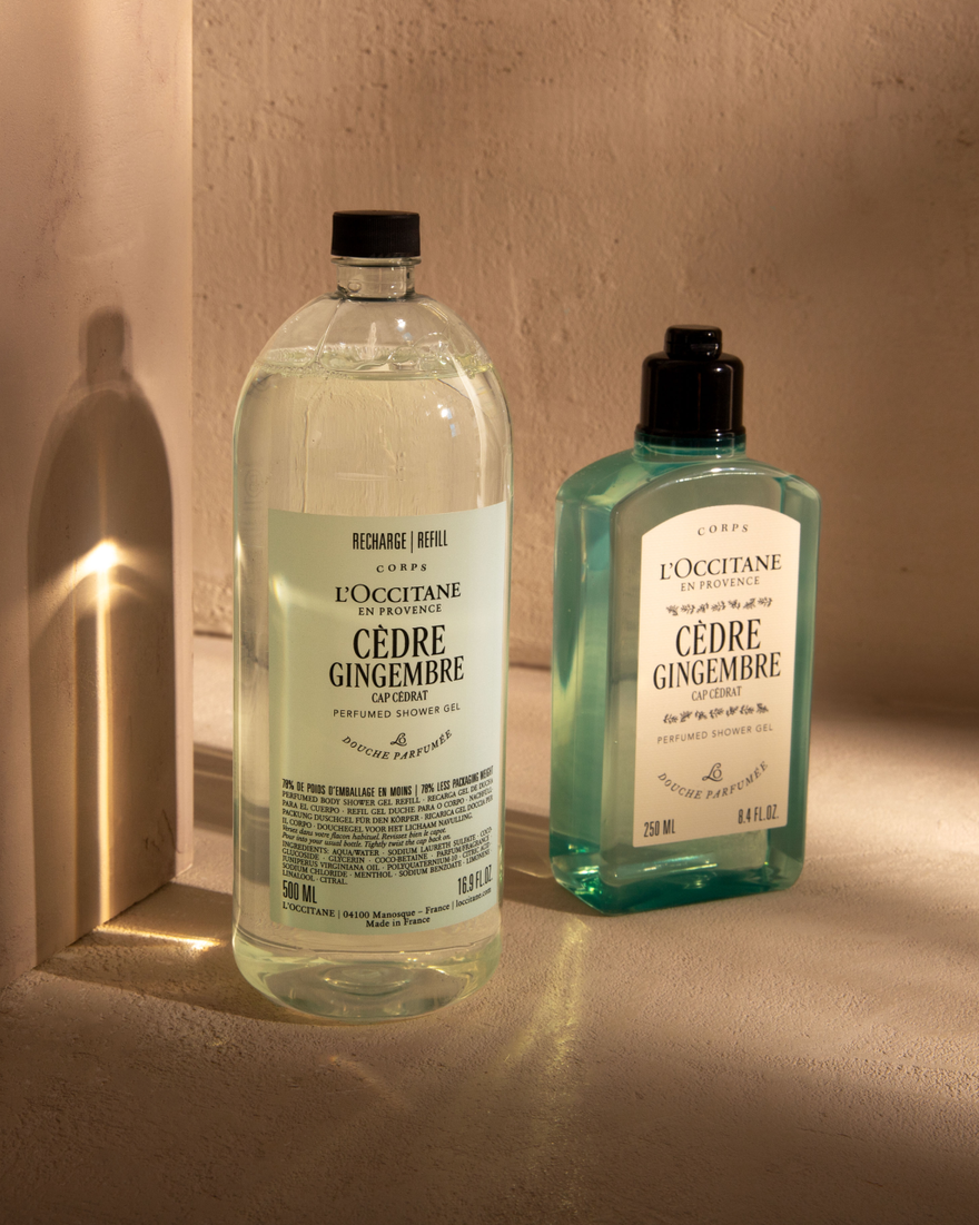 Bildanzeige 2/3 des Produkts C&egrave;dre Gingembre Perfumed Shower Gel Refill, , RECT