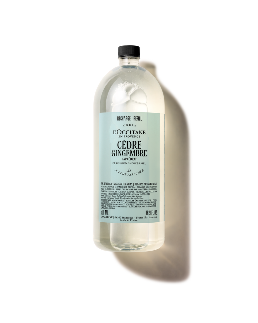 Bildanzeige 1/3 des Produkts C&egrave;dre Gingembre Perfumed Shower Gel Refill, , RECT