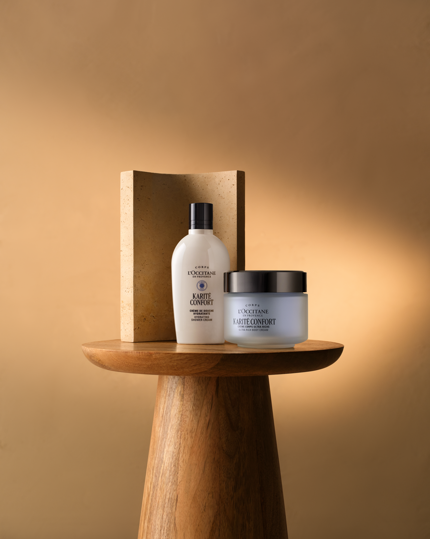 Bildanzeige 2/2 des Produkts Karit&eacute; Duo: Dusch- & K&ouml;rpercreme, , RECT