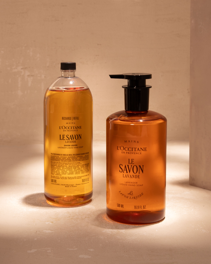 Affichage de l&rsquo;image 2/7 du produit Recharge Savon Liquide Mains & Corps Lavande, , RECT