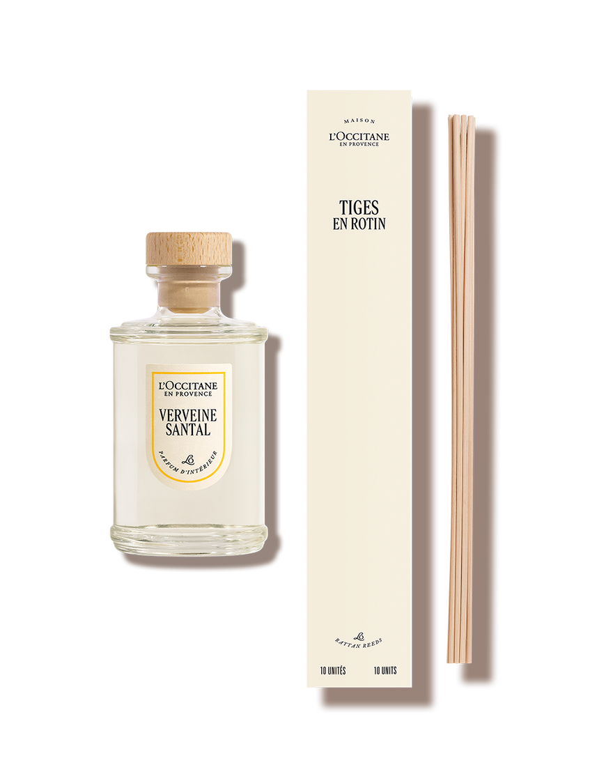 Diffuseur de parfum d'int&eacute;rieur Verveine Santal | L&rsquo;Occitane en Provence