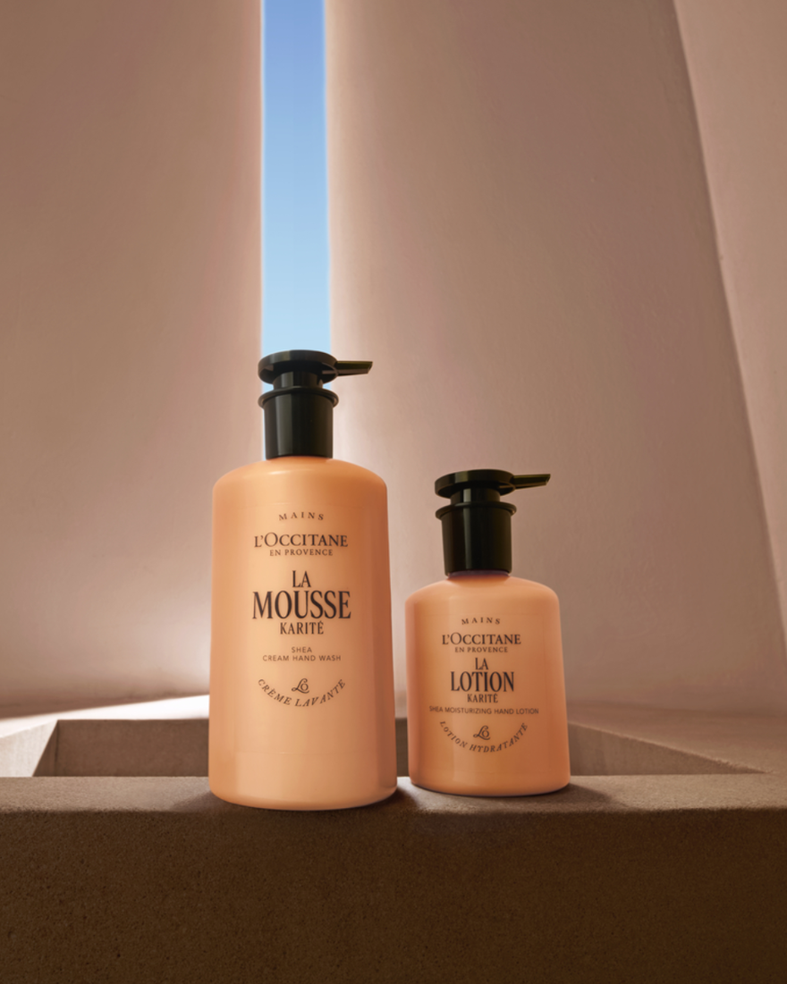 Bildanzeige 3/3 des Produkts Feuchtigkeitsspendende Hand- & K&ouml;rperlotion Shea, , RECT