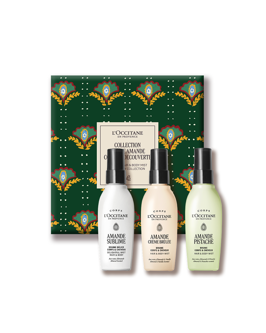 Coffret D&eacute;couverte Brumes Amande | L&rsquo;Occitane en Provence