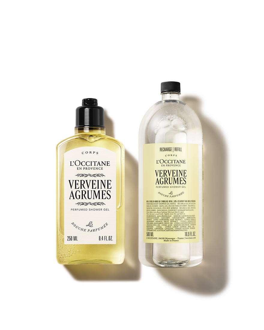 Bildanzeige 1/1 des Produkts Duo Verveine Agrumes Duschgel und Nachf&uuml;llpackung, , RECT