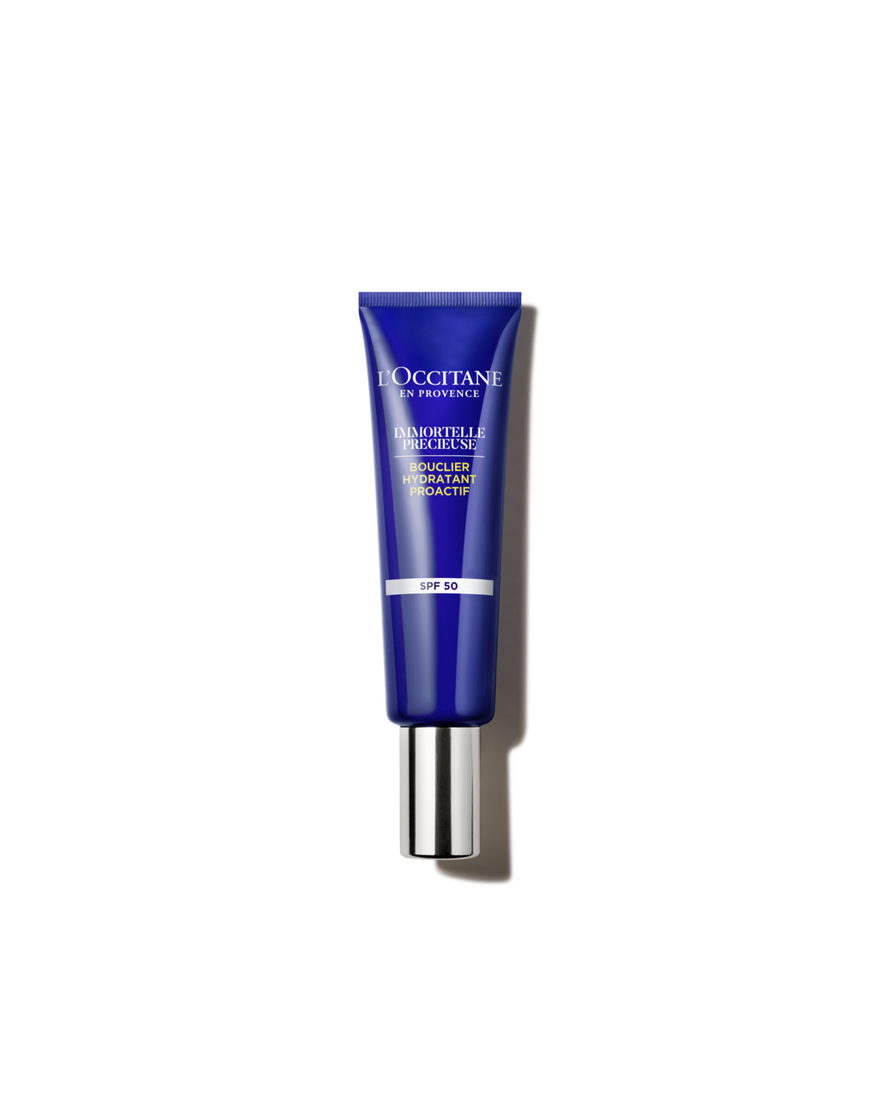 Proaktiver Feuchtigkeitsschutz SPF 50 Immortelle Pr&eacute;cieuse 30 ml | L&rsquo;Occitane en Provence