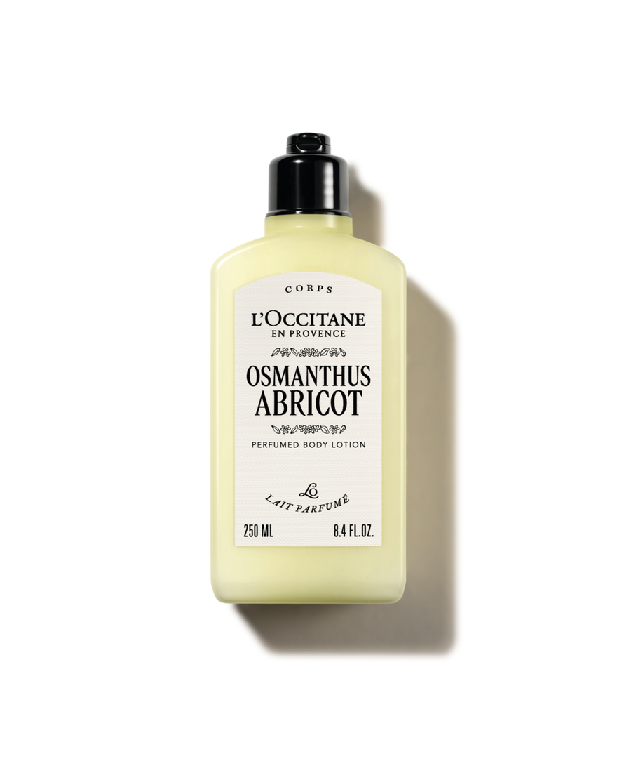 Lait Corps parfum&eacute; Osmanthus Abricot 250 ml | L&rsquo;Occitane en Provence