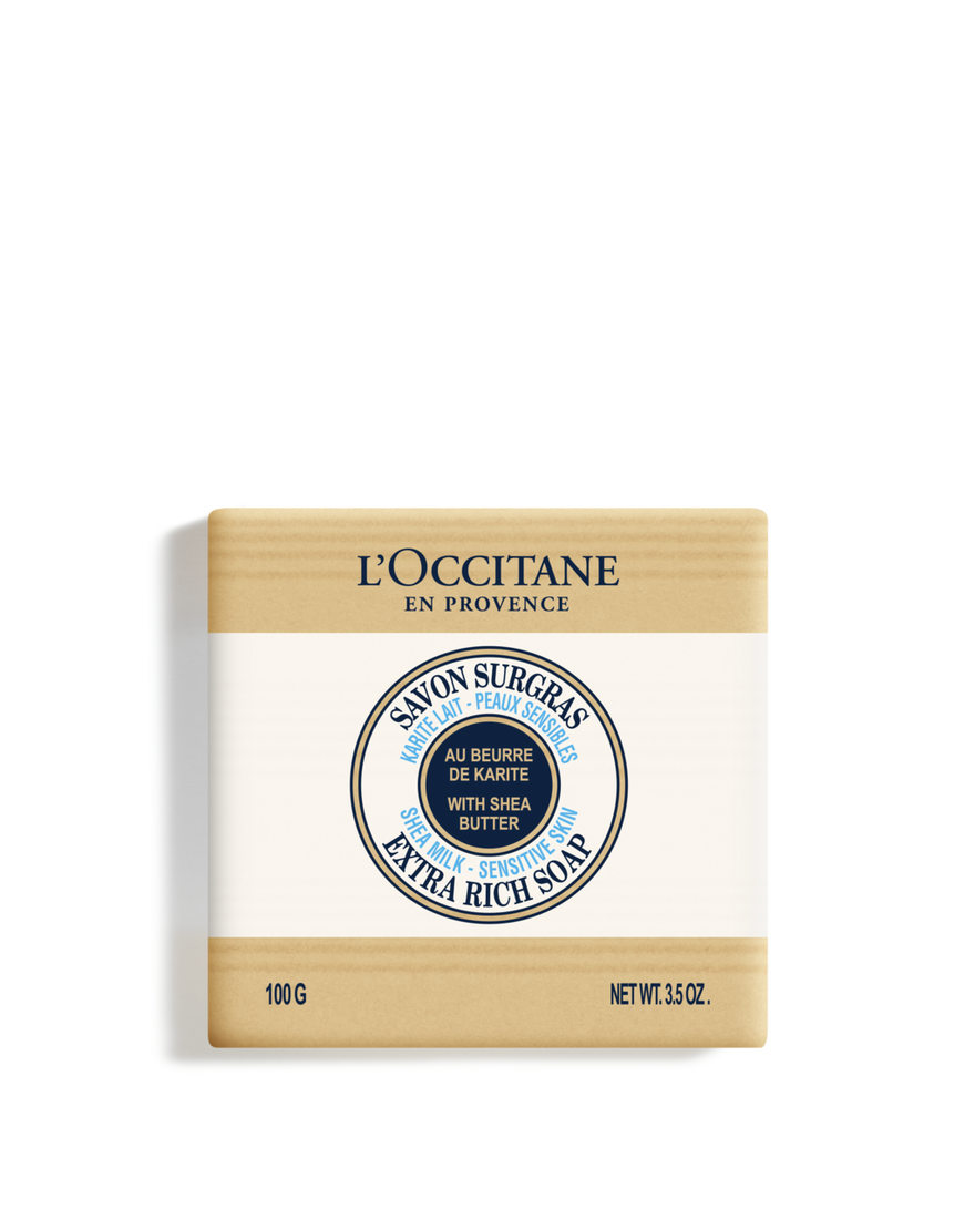 Sheabutter Reichhaltige Seife Milch - Sensible Haut 100 g | L&rsquo;Occitane en Provence