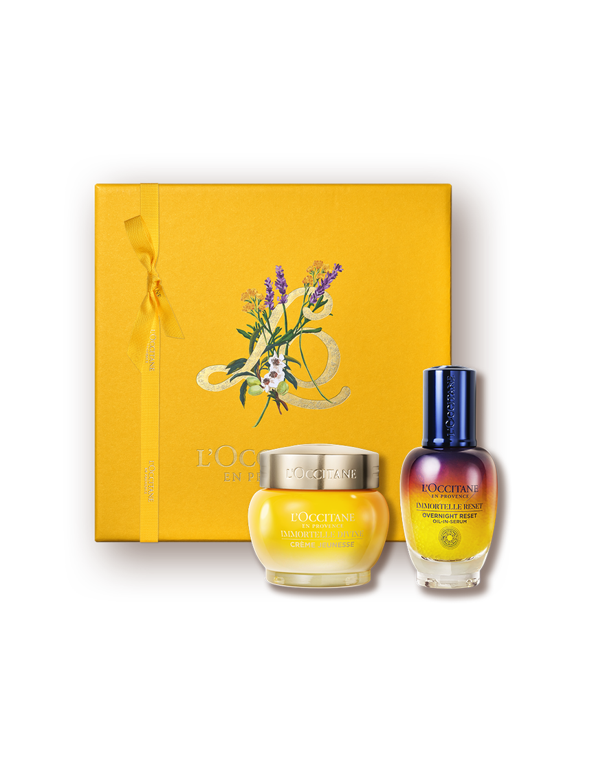 Geschenkset Immortelle Divine & Reset Gesichtspflege | L&rsquo;Occitane en Provence