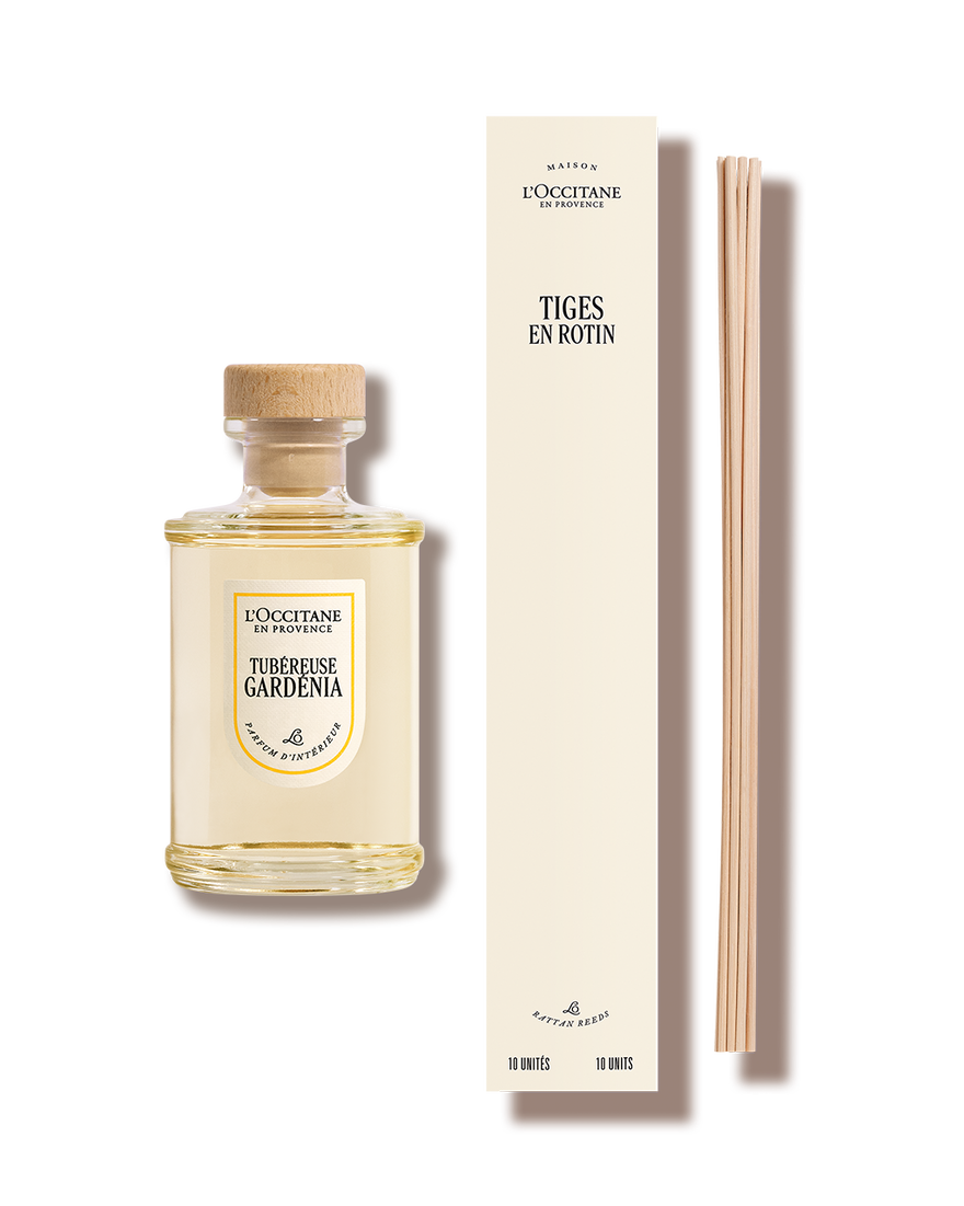 Raumduft-Diffuser Tub&eacute;reuse Gard&eacute;nia | L&rsquo;Occitane en Provence