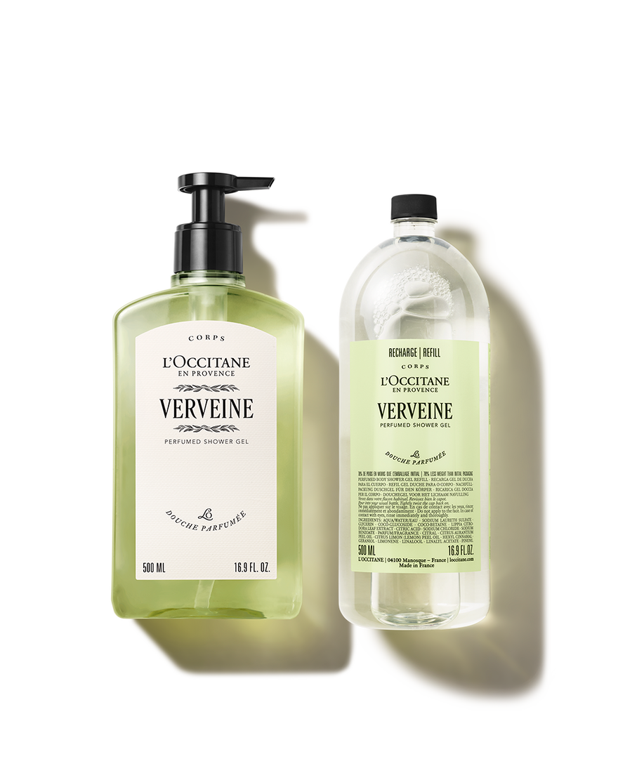 Bildanzeige 1/1 des Produkts Duo Verveine Duschgel und Nachf&uuml;llpackung, , RECT