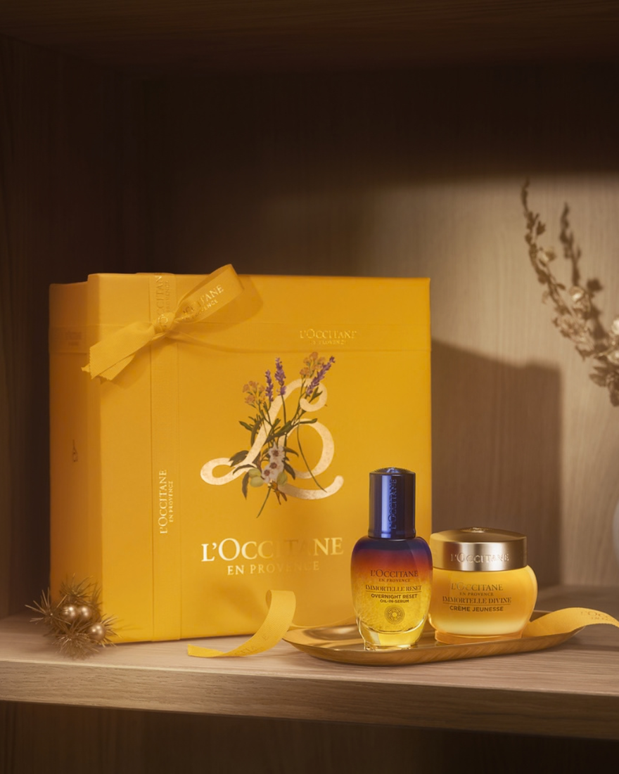 Bildanzeige 2/2 des Produkts Geschenkset Immortelle Divine & Reset Gesichtspflege, , RECT