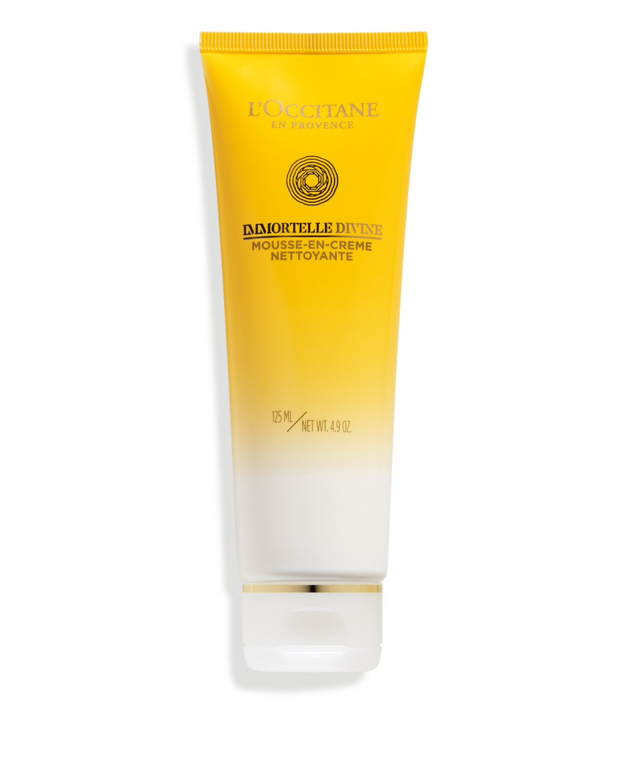 Immortelle Divine Cremiger Reinigungsschaum 125 ml | L&rsquo;Occitane en Provence