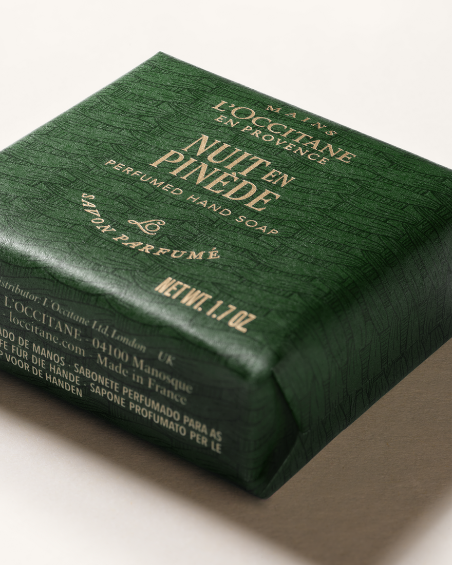 Affichage de l&rsquo;image 2/2 du produit Savon Parfum&eacute; Mains Nuit en Pin&egrave;de, , RECT