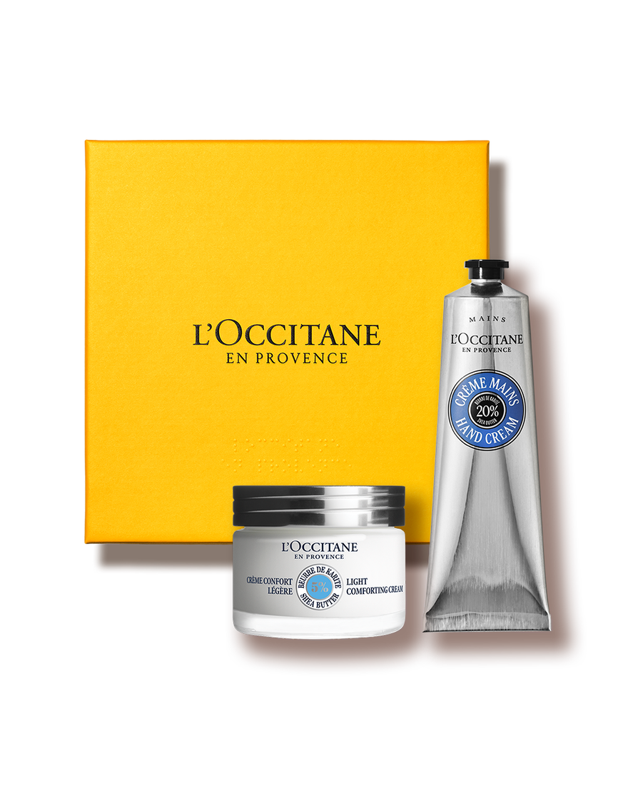 Duo-Geschenkbox Gesicht & H&auml;nde &ndash; Leichte Pflege | L&rsquo;Occitane en Provence