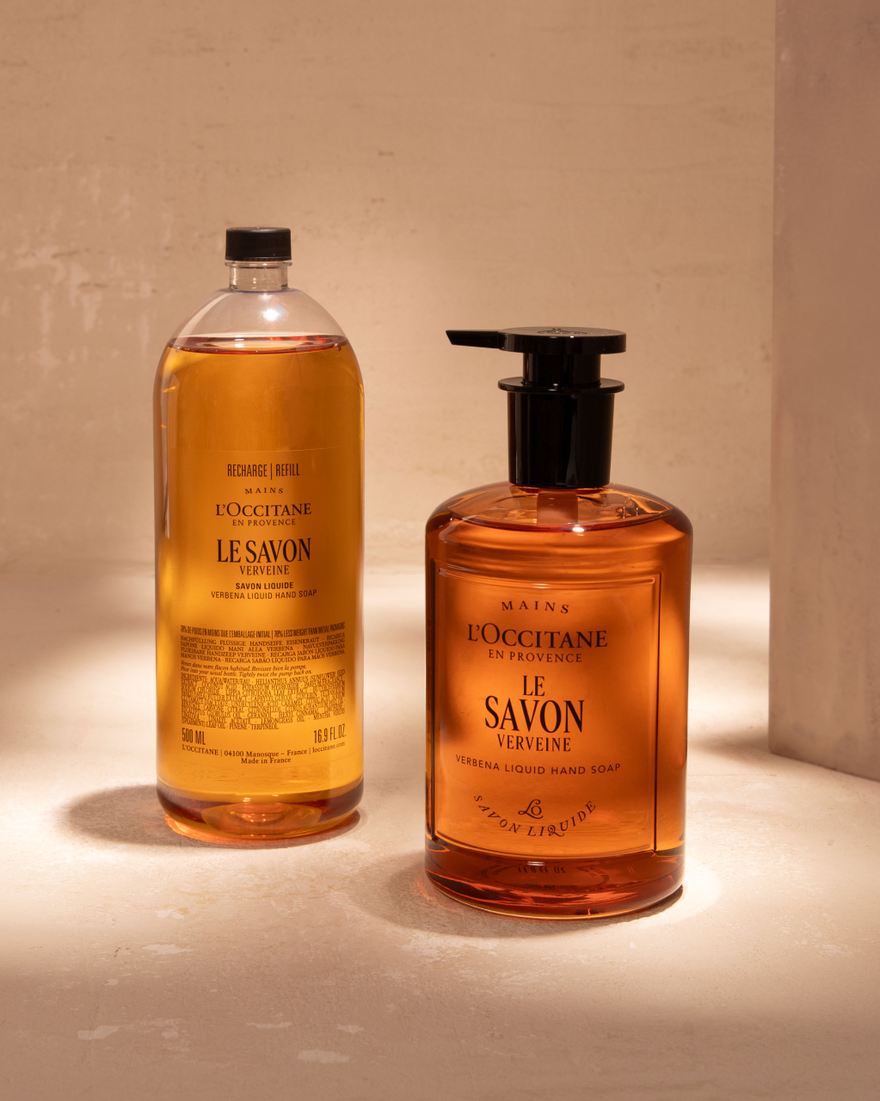 Affichage de l&rsquo;image 2/7 du produit Recharge Savon liquide Mains & Corps Verveine, , RECT