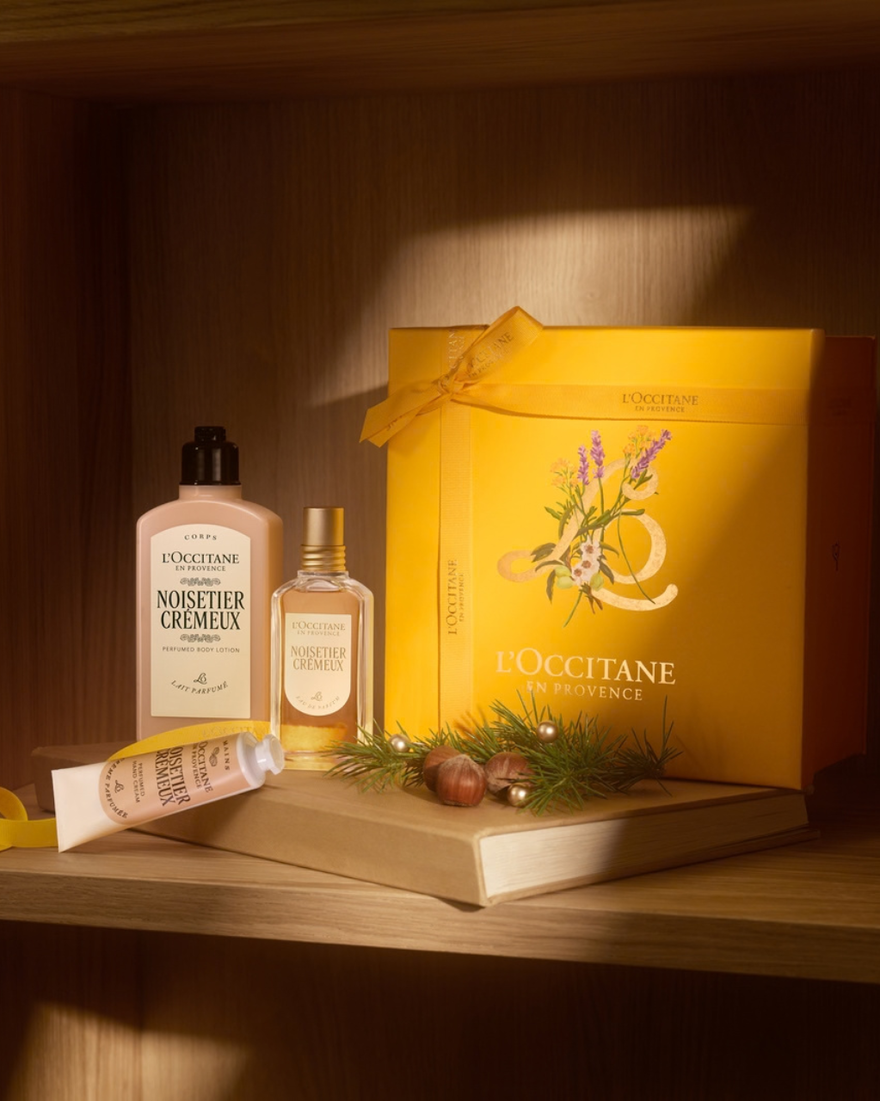 Affichage de l&rsquo;image 2/2 du produit Coffret Parfum Noisetier Cr&eacute;meux, , RECT