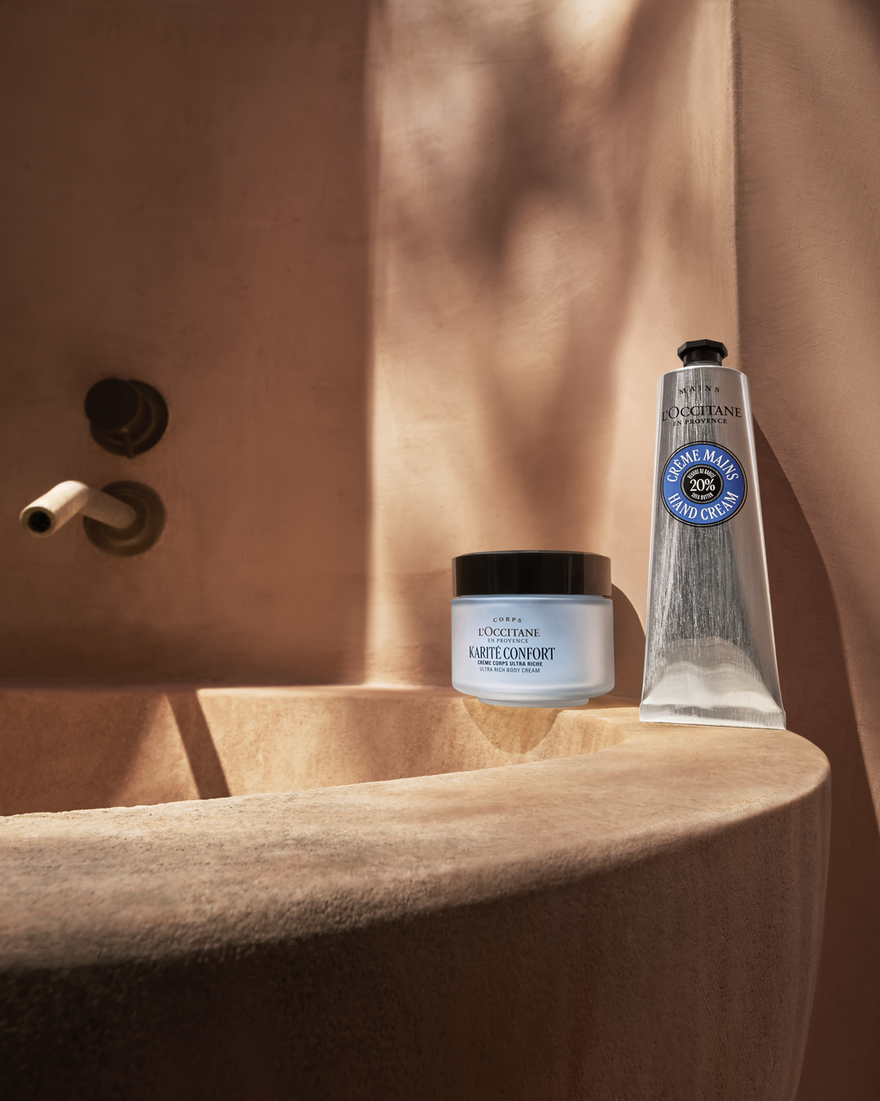 Bildanzeige 2/2 des Produkts Karit&eacute; Duo: Hand- & K&ouml;rpercreme, , RECT