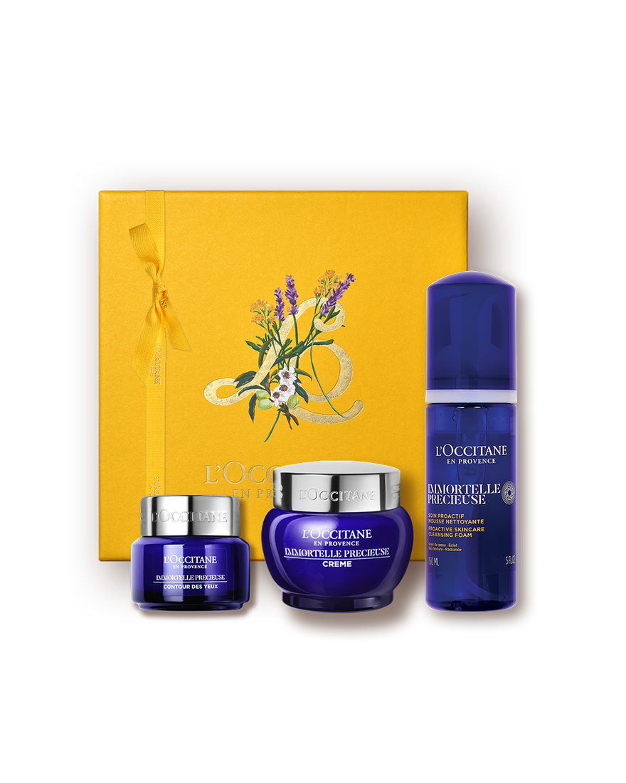 Coffret Visage Immortelle Pr&eacute;cieuse | L&rsquo;Occitane en Provence