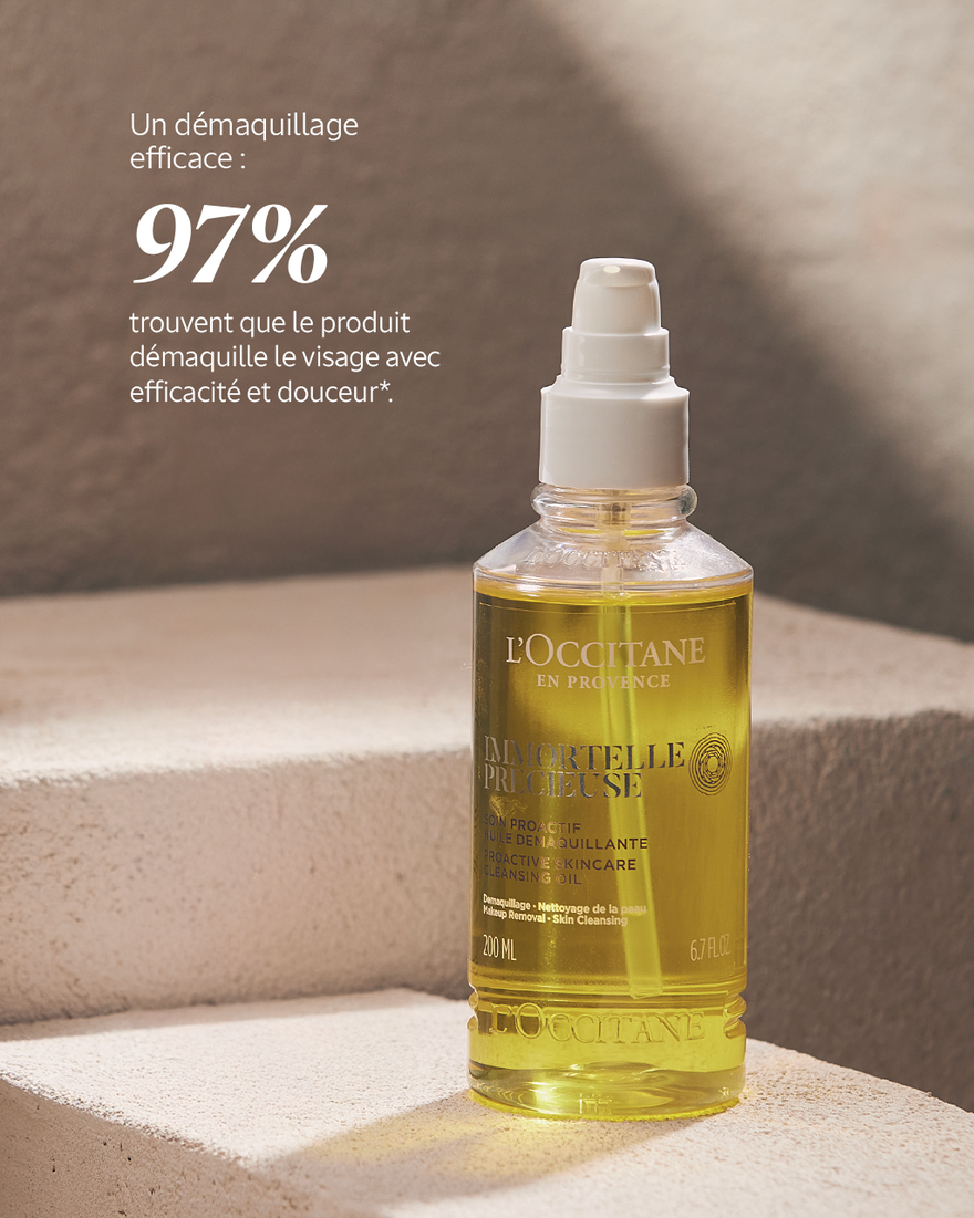 Huile démaquillante Immortelle Précieuse 200ml | L'OCCITANE | L