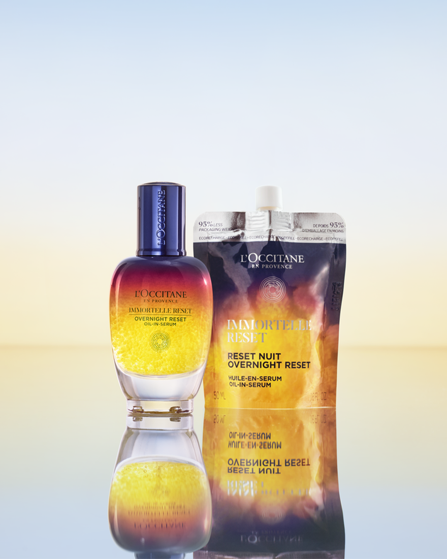 Affichage de l&rsquo;image 2/8 du produit Recharge Immortelle Reset Nuit Huile-en-S&eacute;rum, , RECT