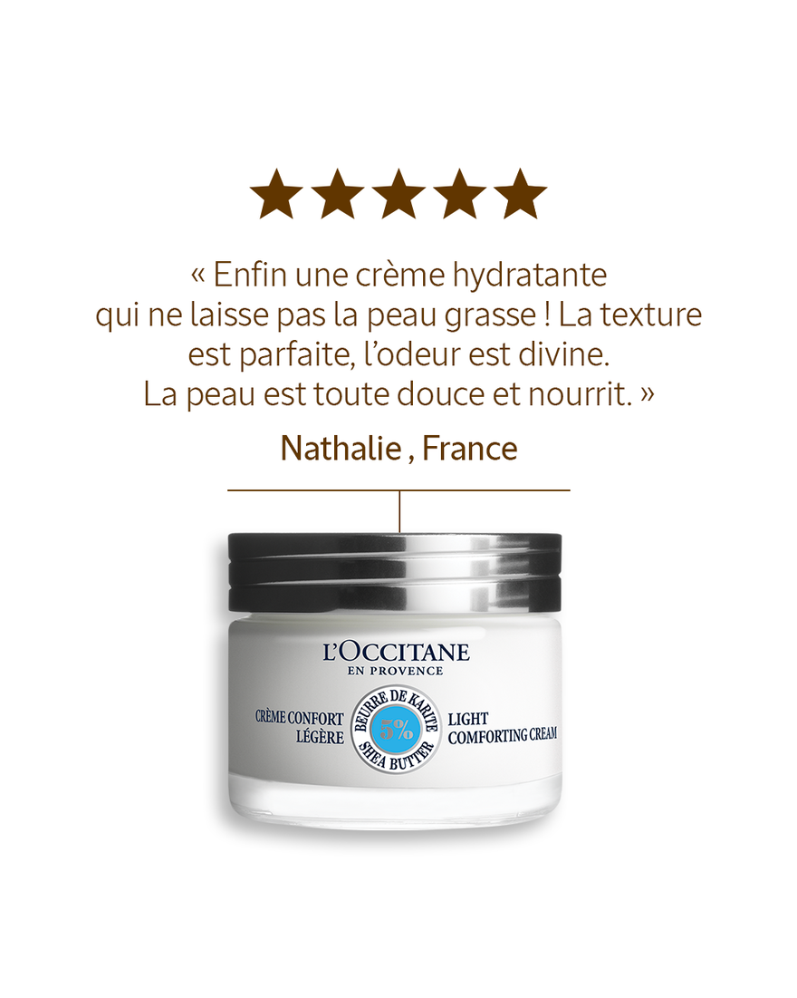 Affichage de l&rsquo;image 4/9 du produit Cr&egrave;me Confort L&eacute;g&egrave;re Karit&eacute;, , RECT