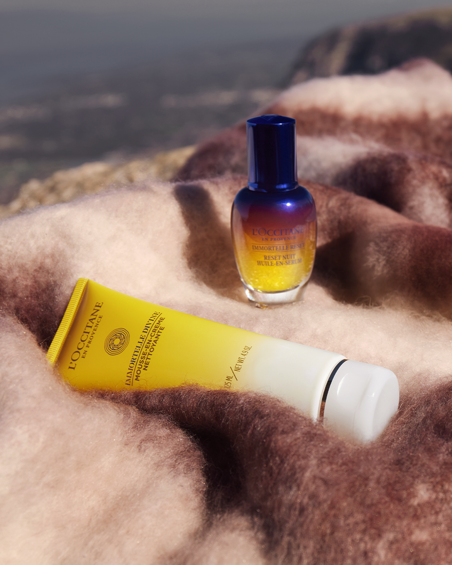 Affichage de l&rsquo;image 2/6 du produit Mousse-en-cr&egrave;me nettoyante Immortelle Divine, , RECT