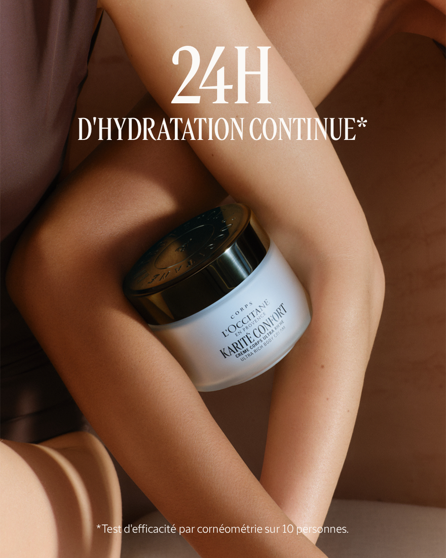 Affichage de l&rsquo;image 7/10 du produit Recharge Cr&egrave;me Corps Ultra Riche Karit&eacute;, , RECT