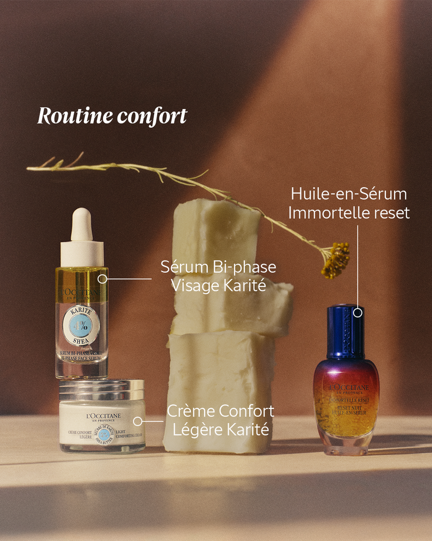 Affichage de l&rsquo;image 8/9 du produit Cr&egrave;me Confort L&eacute;g&egrave;re Karit&eacute;, , RECT