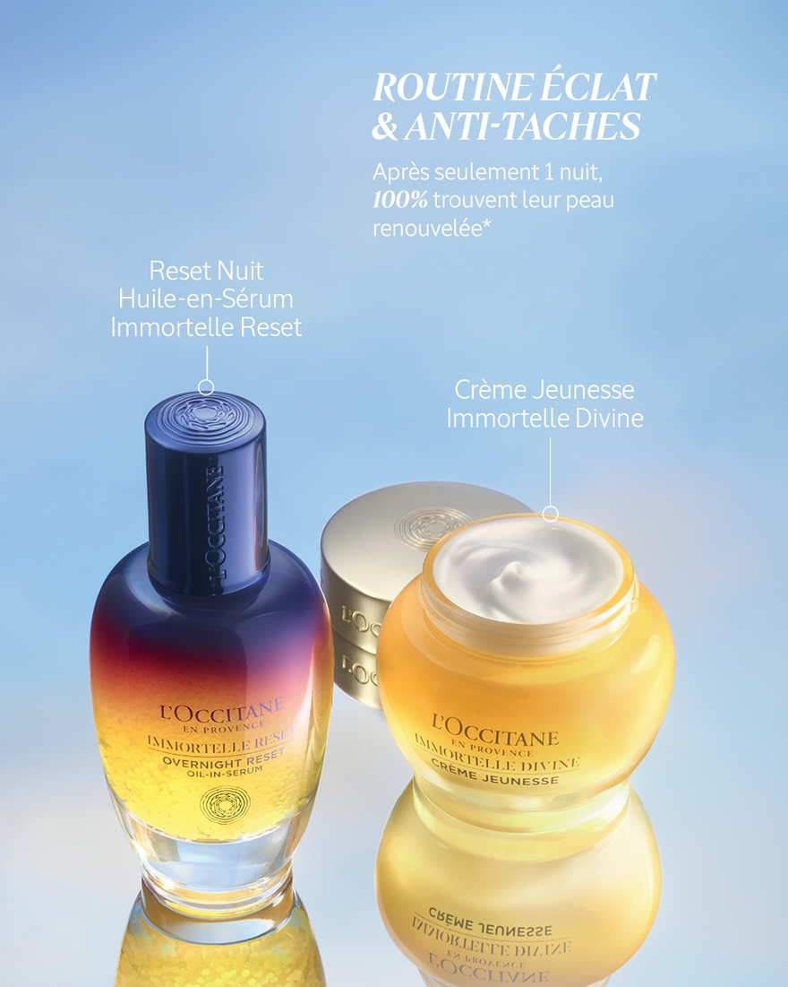 Affichage de l&rsquo;image 8/8 du produit Recharge Immortelle Reset Nuit Huile-en-S&eacute;rum, , RECT