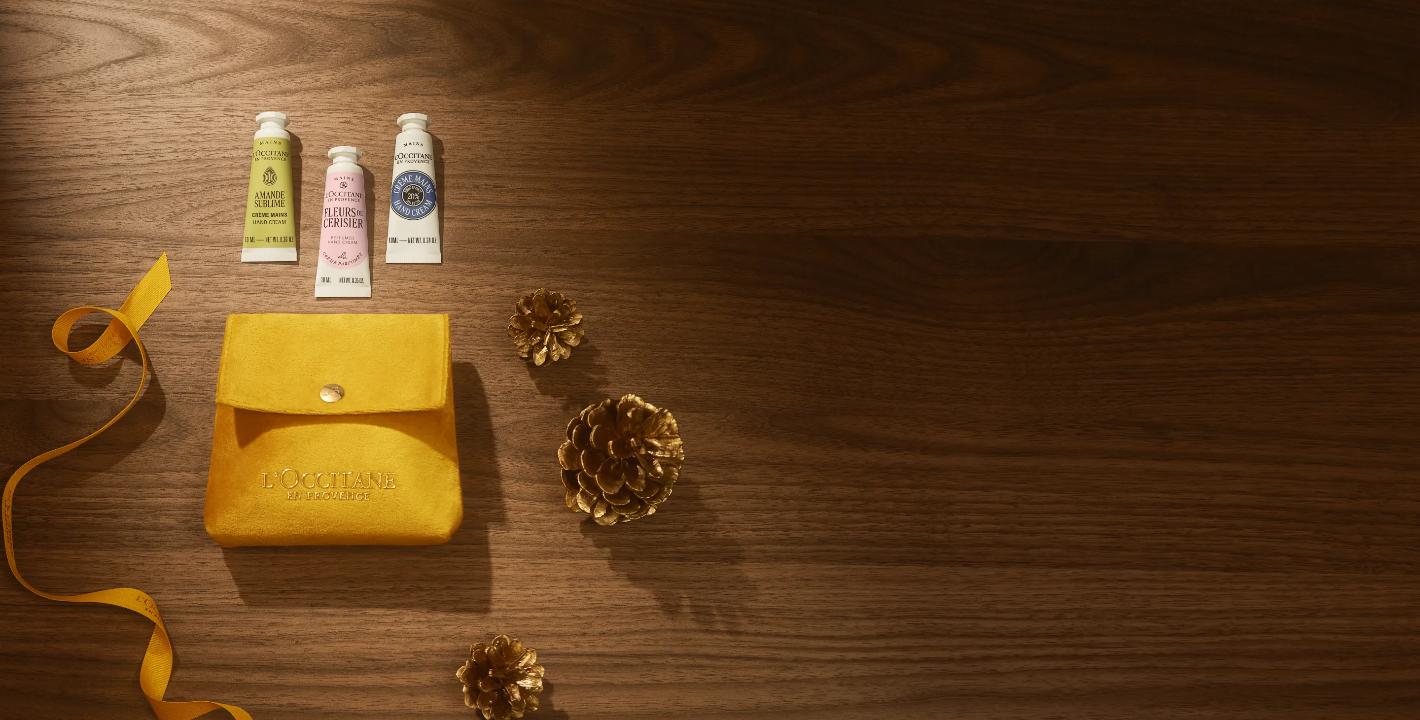 Trio de Mini Crèmes Mains offert