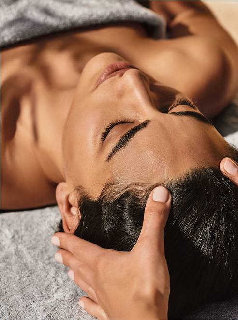 Gesichtsmassage